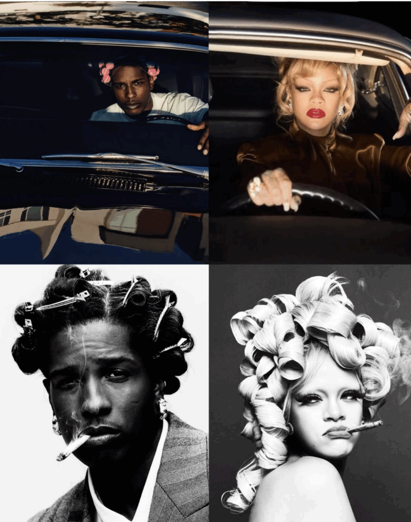 A$AP Rocky Legacy Rihanna fatherhood dad of three family photo