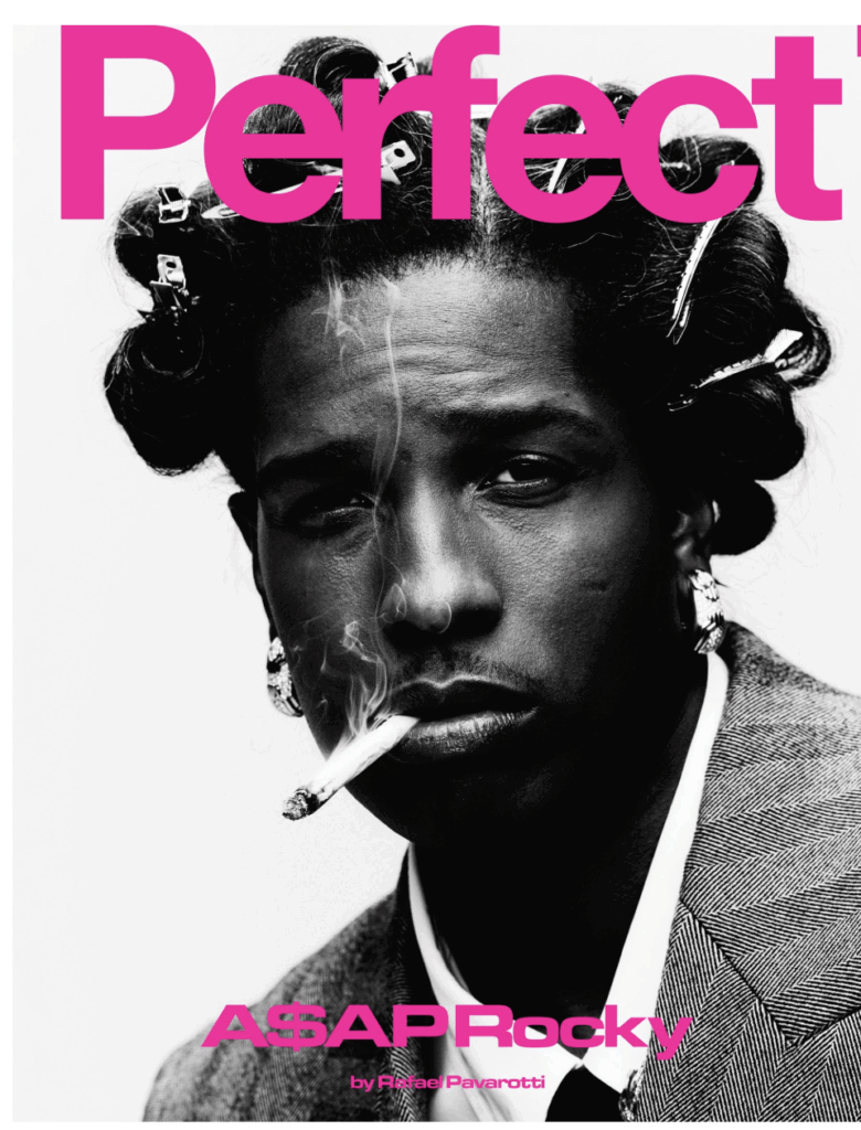 Perfect Magazine cover Ray-Bans reflective shoot