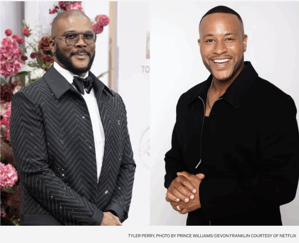 Taraji P. Henson Netflix Drama Tis So Sweet Tyler Perry DeVon Franklin