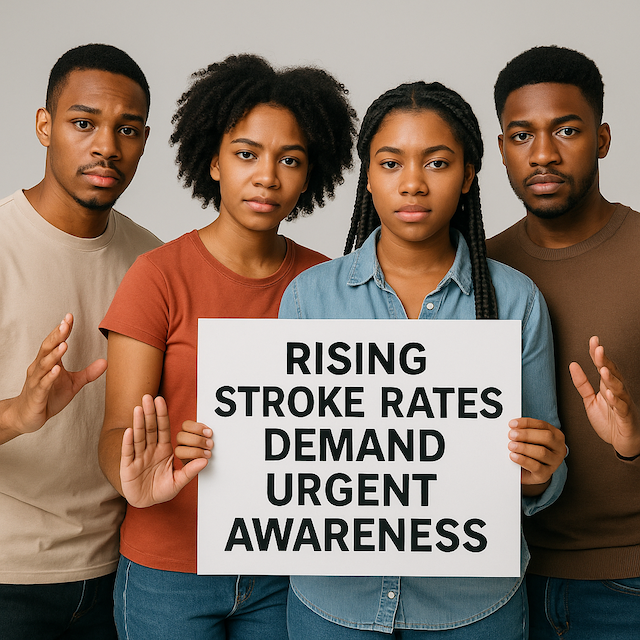 Rising stroke rates demand urgent awareness.