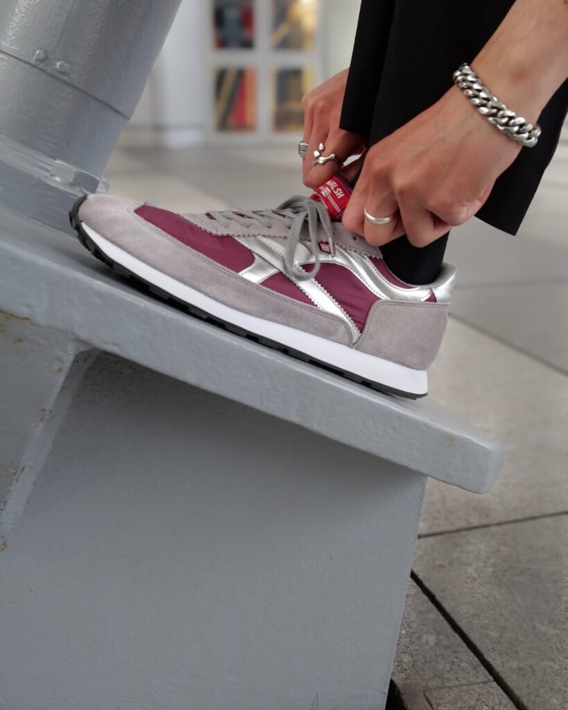 Norman Walsh Fashion Week British craftsmanship sneakers)