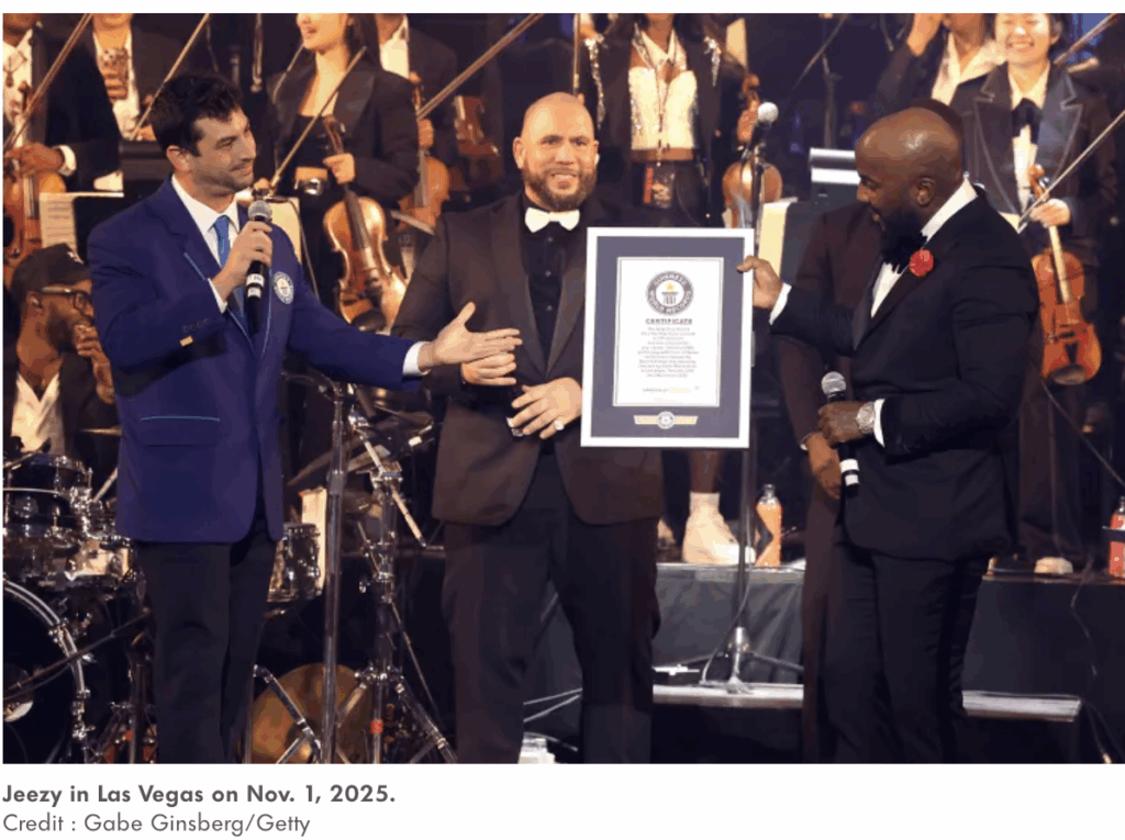 Jeezy Hip-Hop Orchestra performing