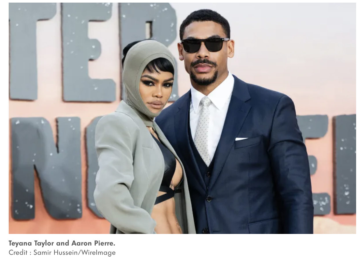 Teyana Taylor Aaron Pierre — Love, On Her Terms