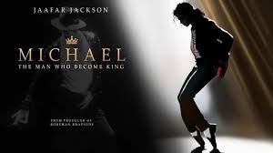 Michael Jackson Movie 2026 teaser poster silhouette of Michael Jackson.
