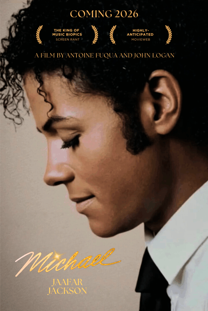 Jaafar Jackson portraying Michael Jackson in the 2026 biopic performance sequence.