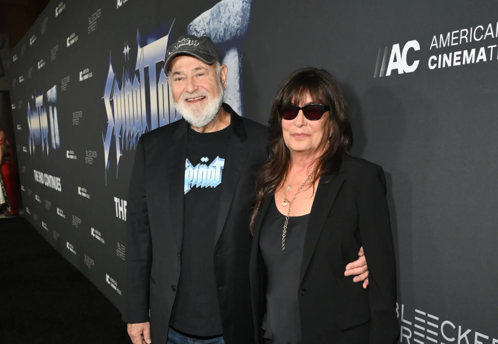 Rob Reiner and Michelle Singer at 'Spinal Tap II: The End Continues' Los Angeles Premiere held at The Egyptian Theatre on September 09, 2025 in Los Angeles, California.Michael Buckner/Variety