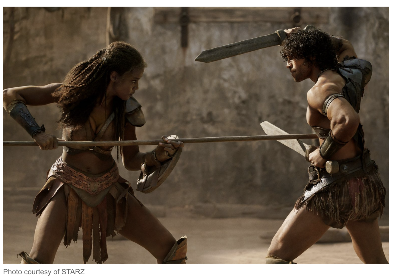 The Size of the Fight Within: Tenika Davis on Making History as Spartacus’ First Black Gladiatrix