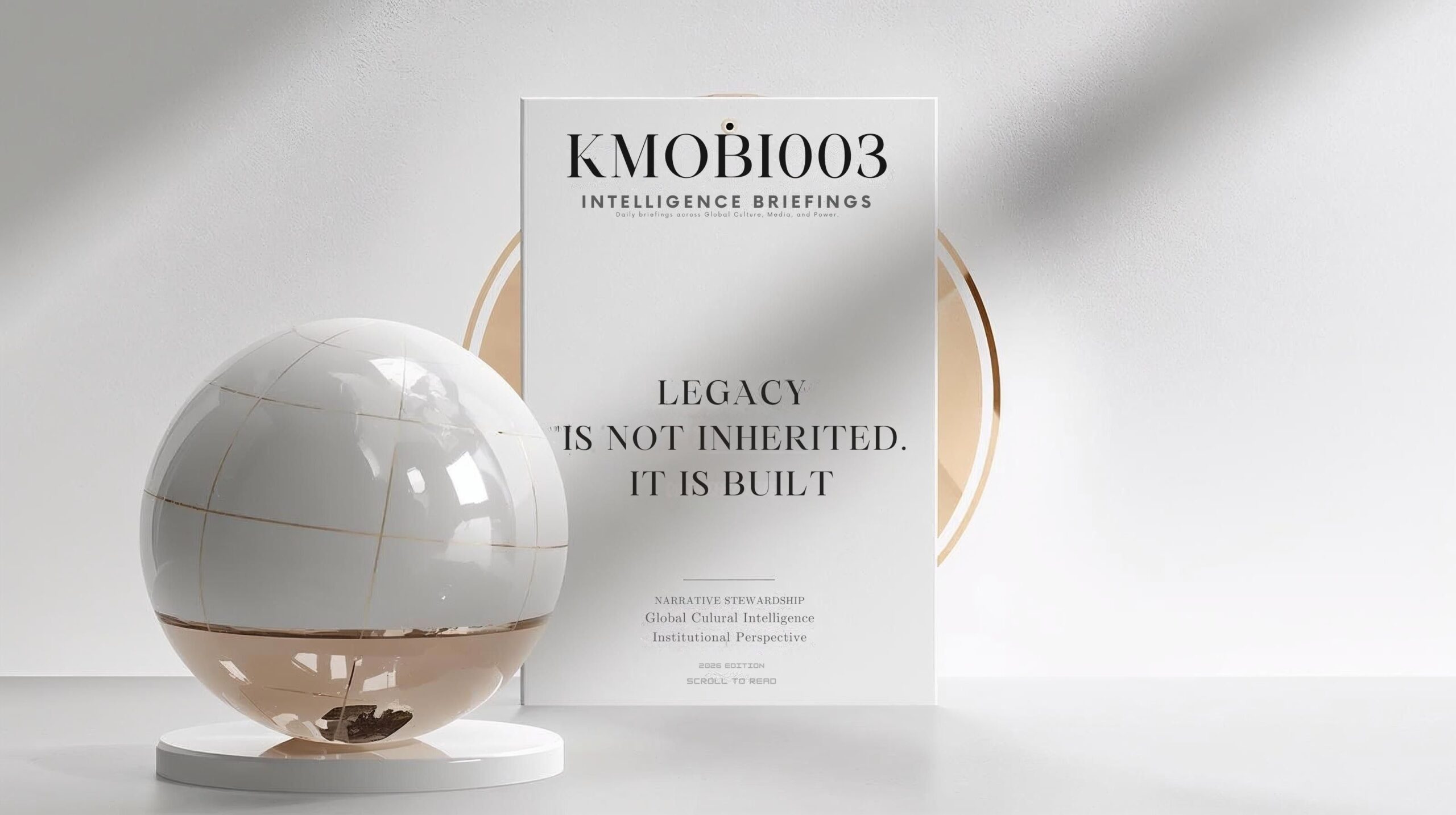 KMOB1003 Intelligence Briefings — Daily briefings across Global Culture, Media, and Power
