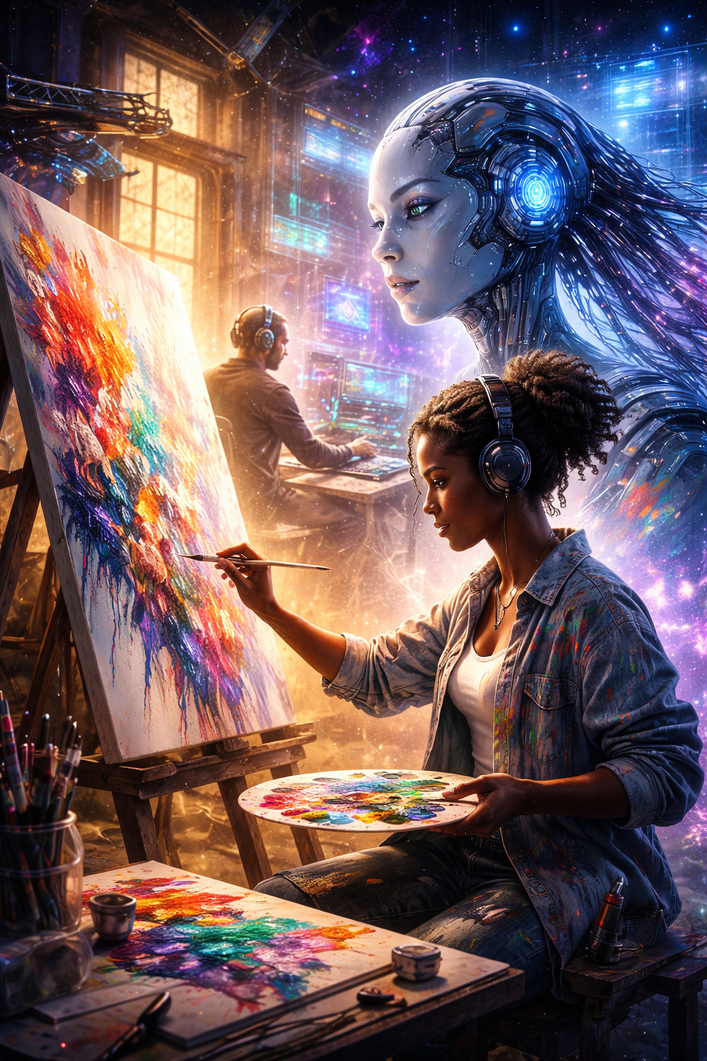 WHEN THE MACHINE PAINTS: THE SUPREME COURT, AI ART, AND THE LABOR OF AUTHORSHIP