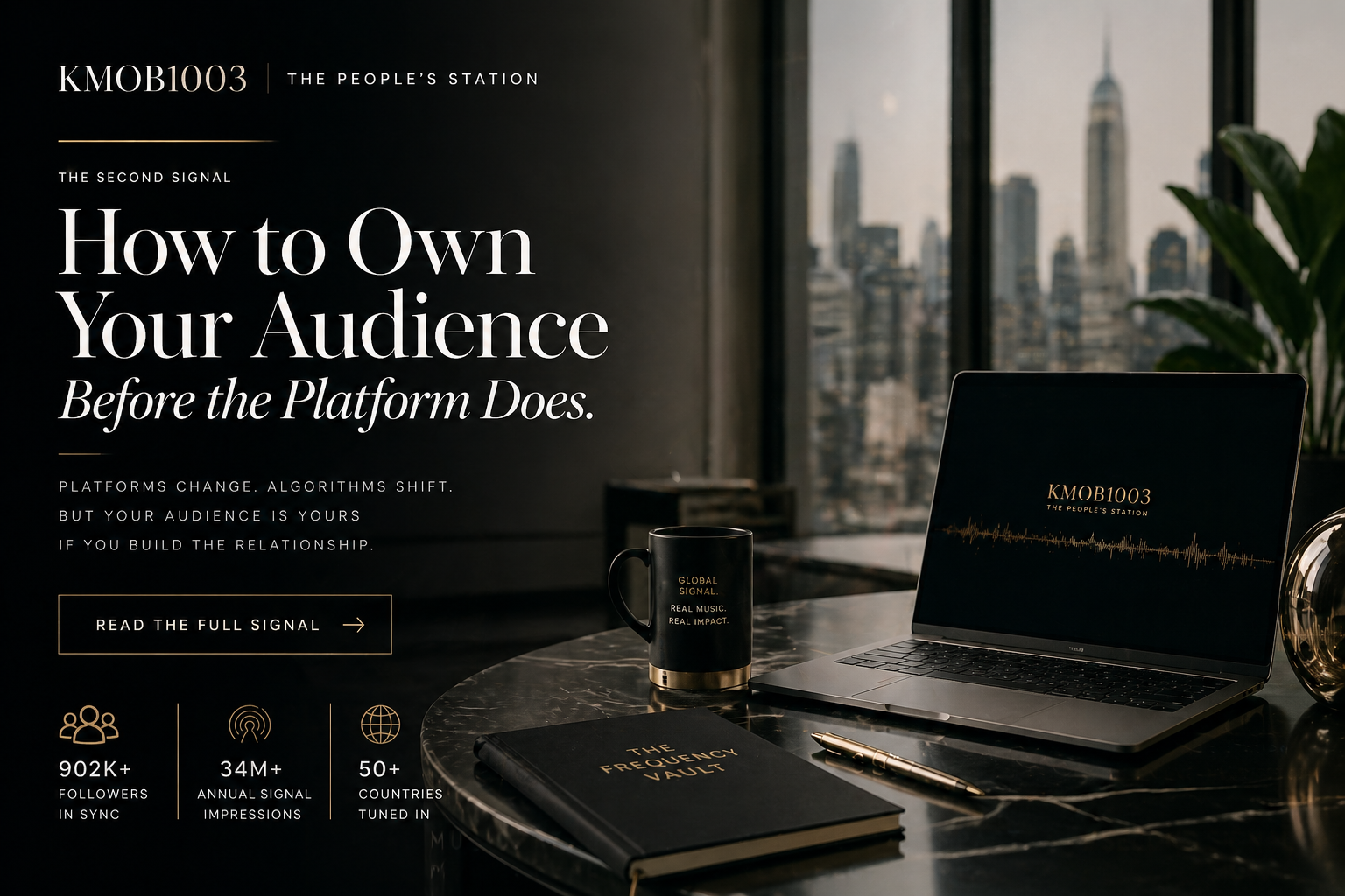 How to Own Your Audience Before the Platform Does.