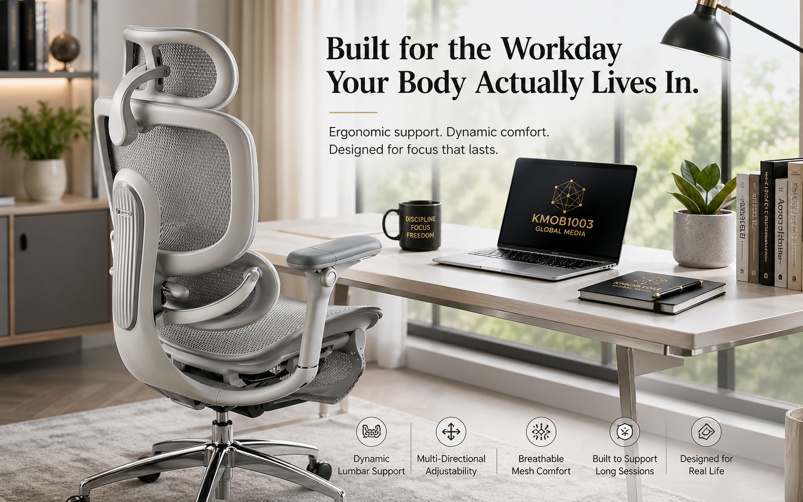 The operator's workspace is the infrastructure behind the infrastructure.