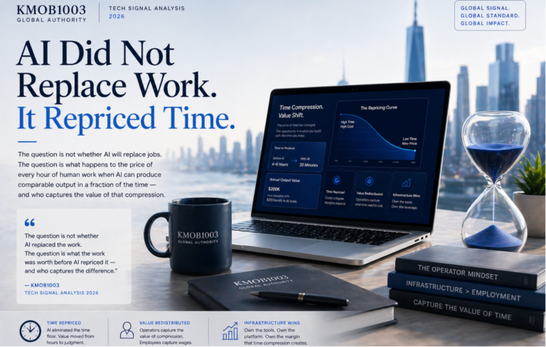 AI Did Not Replace Work. It Repriced Time.