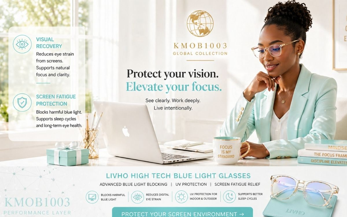 Blue Light Blocking
Glasses