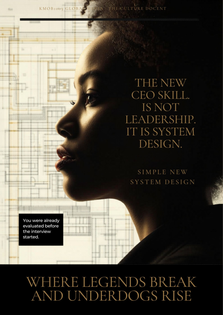 The New CEO Skill Is Not Leadership. It Is System Design.