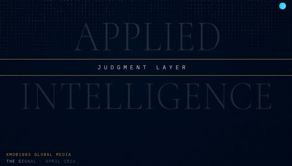 What Applied Intelligence Actually Looks Like — KMOB1003 Global Media — operator intelligence editorial