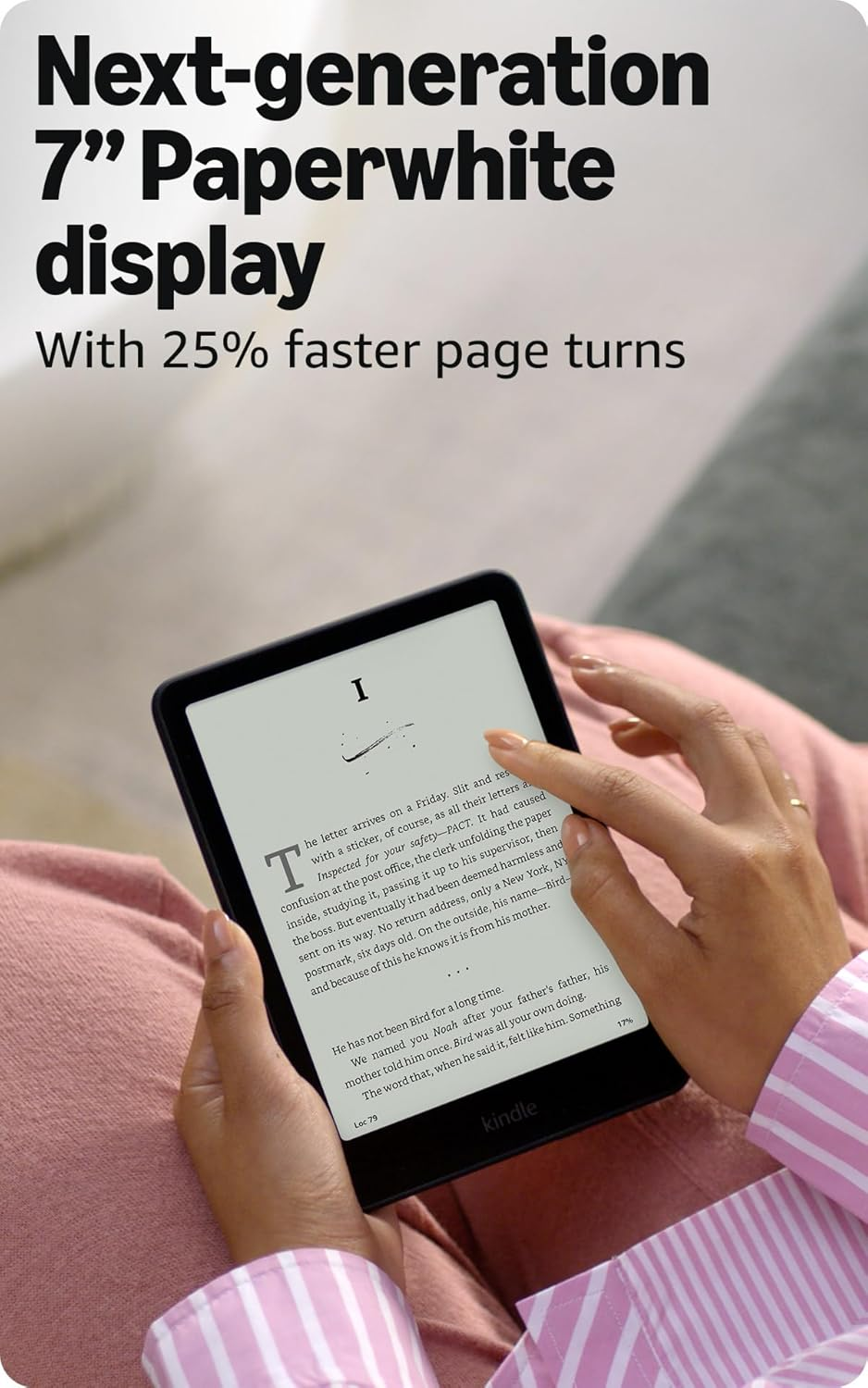 Amazon Kindle Paperwhite 16GB — for focused reading and workday learning.