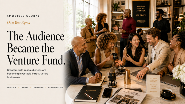 The Audience Became the Venture Fund.