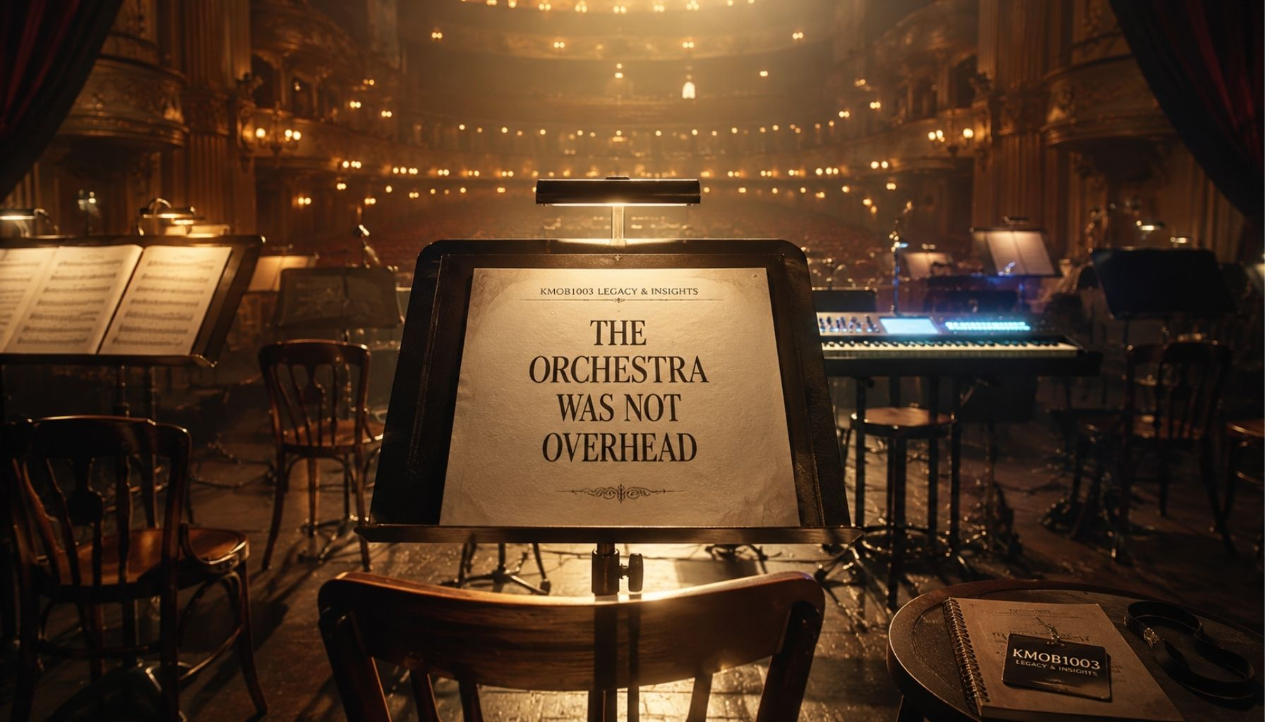 The Orchestra Was Not Overhead