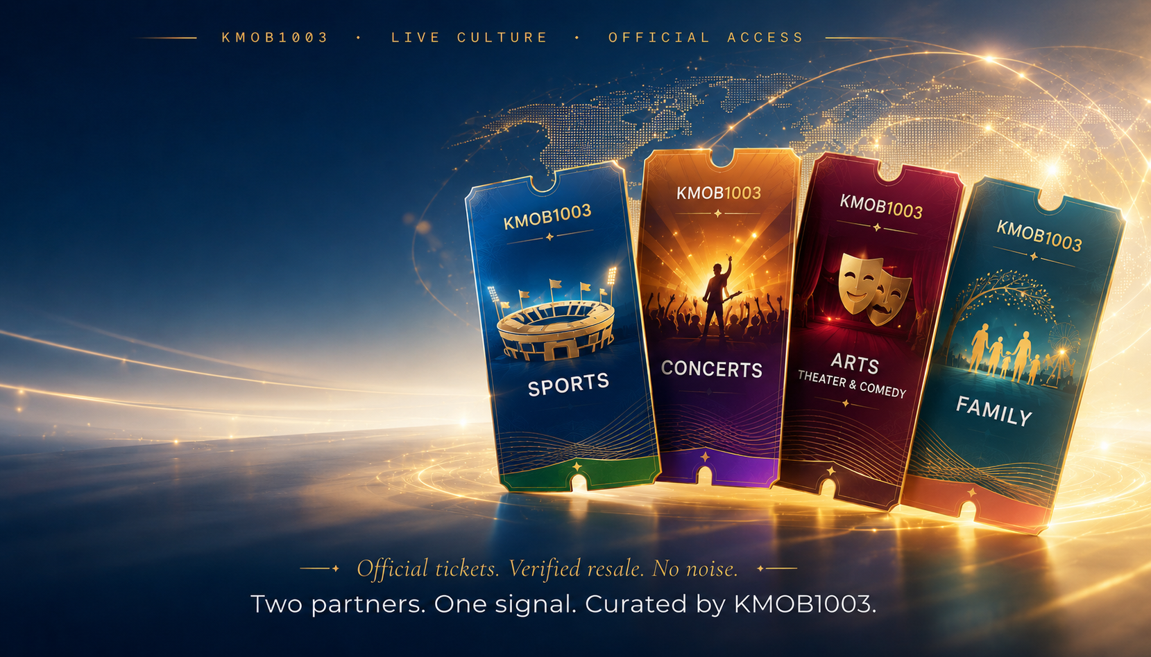 KMOB1003 Ticket Desk — Live Culture, Official Access