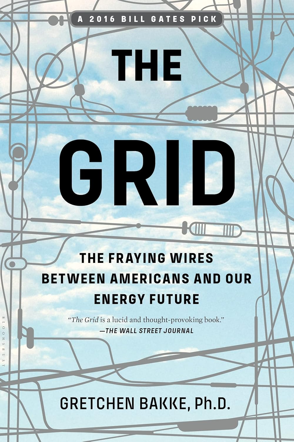 The Grid: The Fraying Wires Between Americans and Our Energy Future by Gretchen Bakke — book cover.