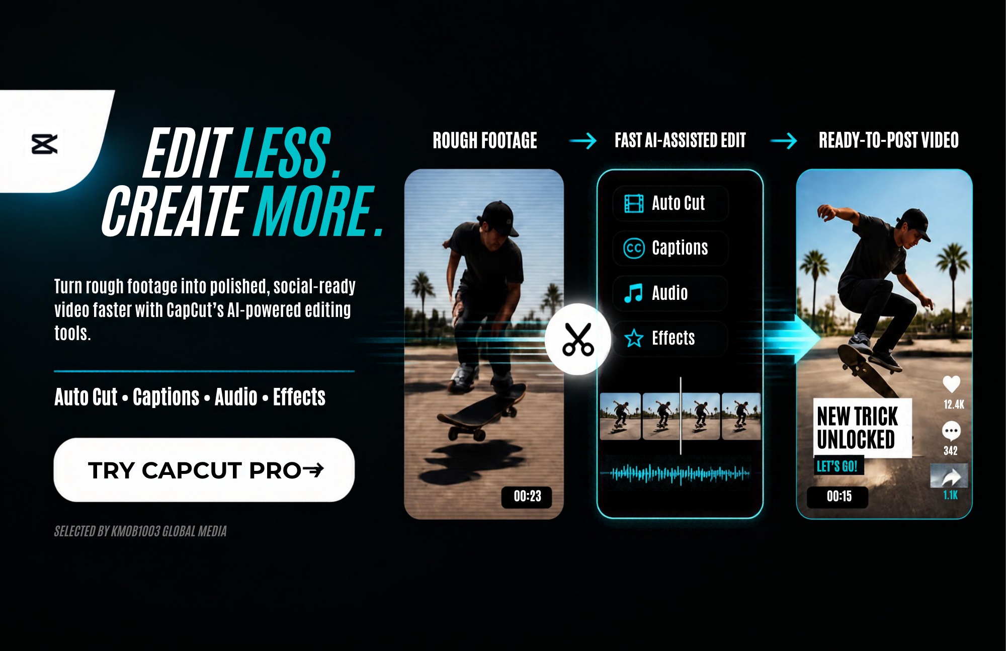 CapCut Pro affiliate advertisement