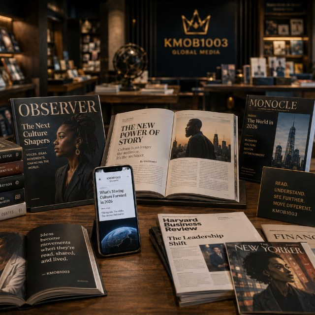 Door II — books, magazines, newspapers and a phone article: cultural intelligence worth reading