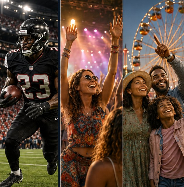 Door III — event discovery: major sport, festival and family experiences via Ticket Desk Live