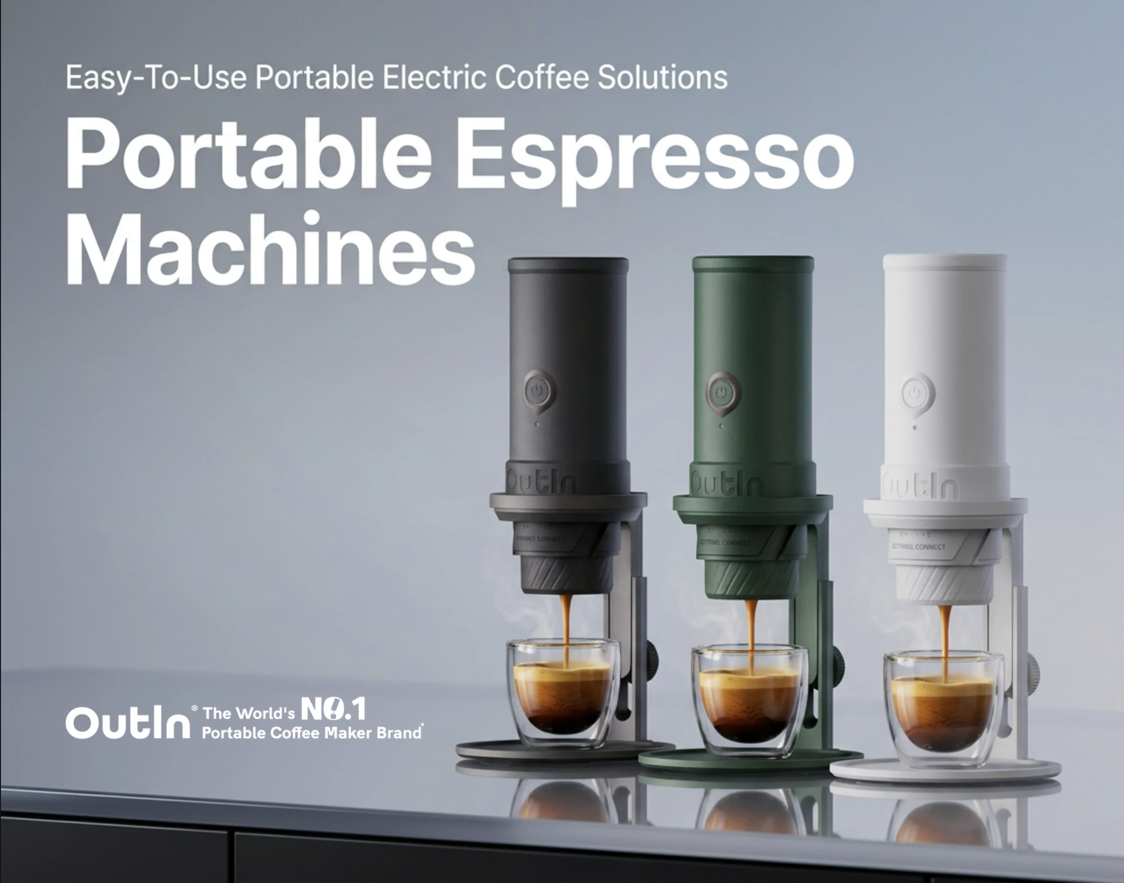 OutIn portable espresso machine affiliate advertisement
